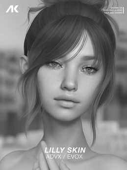 Second Life Marketplace - [AK Skin] - Lilly DEMO